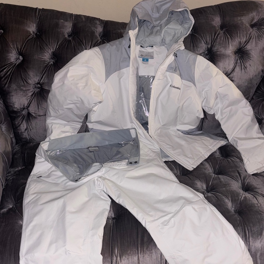 Columbia coat and ski pants